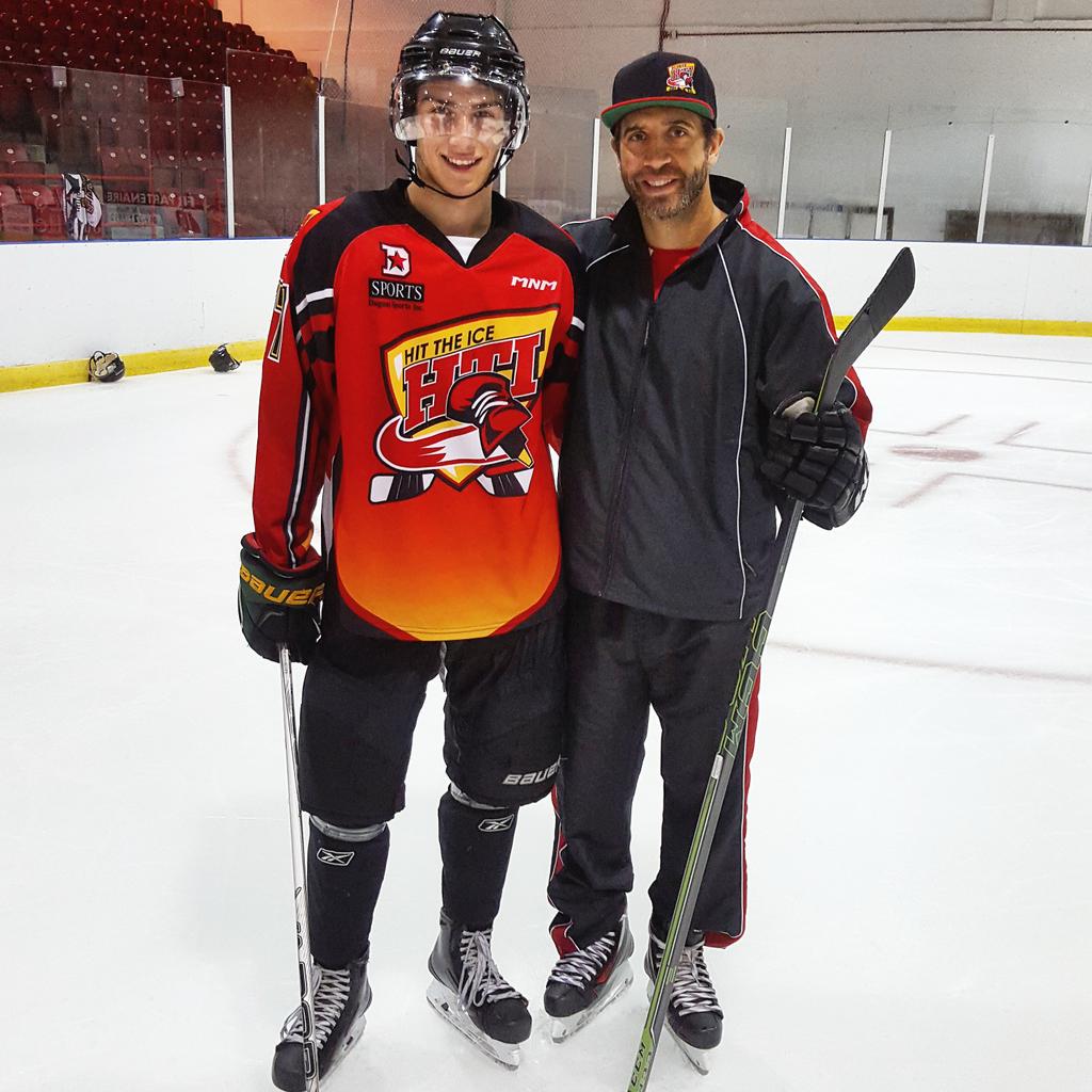 ItsTeerzy's tweet photo. @Max25talbot had a great time meeting this guy today and having him be on my line!! http://t.co/B3twnhjHX8