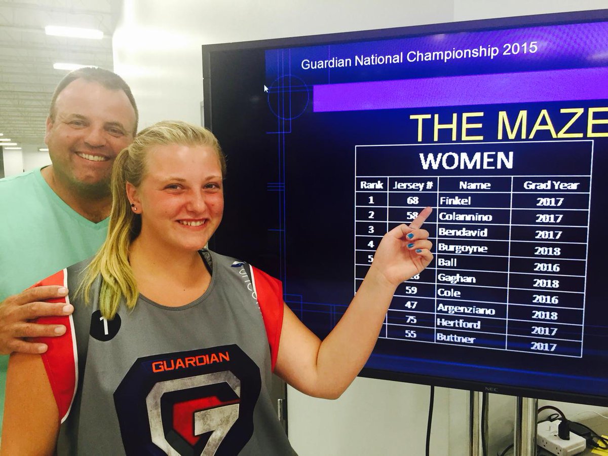 goalguardian's tweet photo. The Maze Winner - Jackie Finkel 👊🏻 #2017GNC http://t.co/av84zEDoQZ
