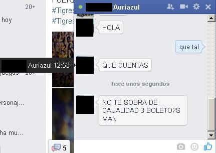Aguseperez's tweet photo. Como es bien común que te sobren 3 Boletos para una FINAL de LA COPA LIBERTADORES, buen intento muchacho. #DoDabes http://t.co/WiVwqyahkf
