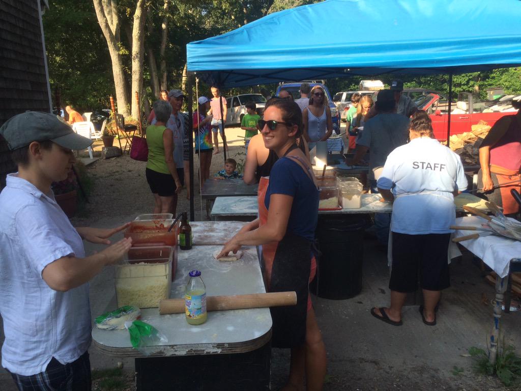 Pizza night going strong!