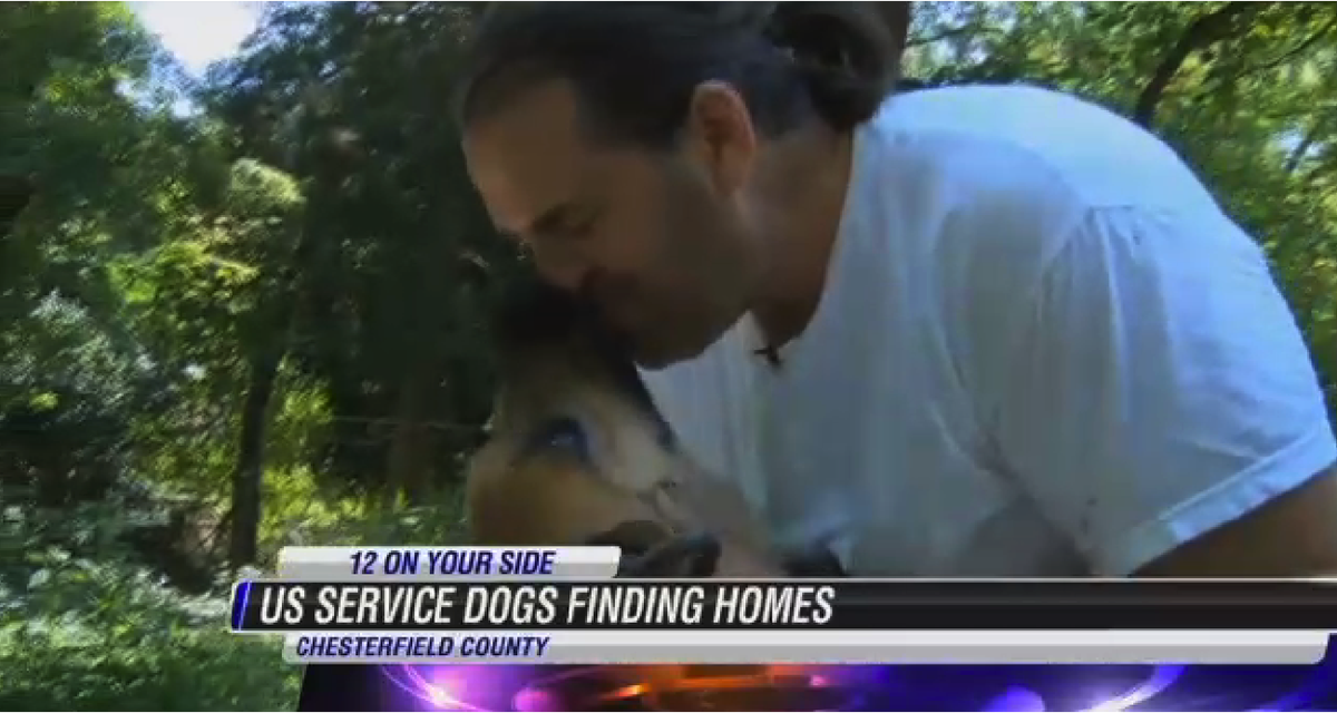 DeptVetAffairs's tweet photo. Military dogs in search of new homes after returning from war http://t.co/jWaL35Zi7i via @nbcwashington http://t.co/BZpSsqdANT