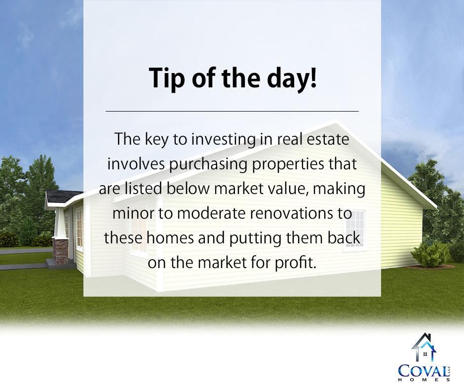 CovalHomes's tweet image. Tip of the day!
#PropertyTips #CustomHomeTips