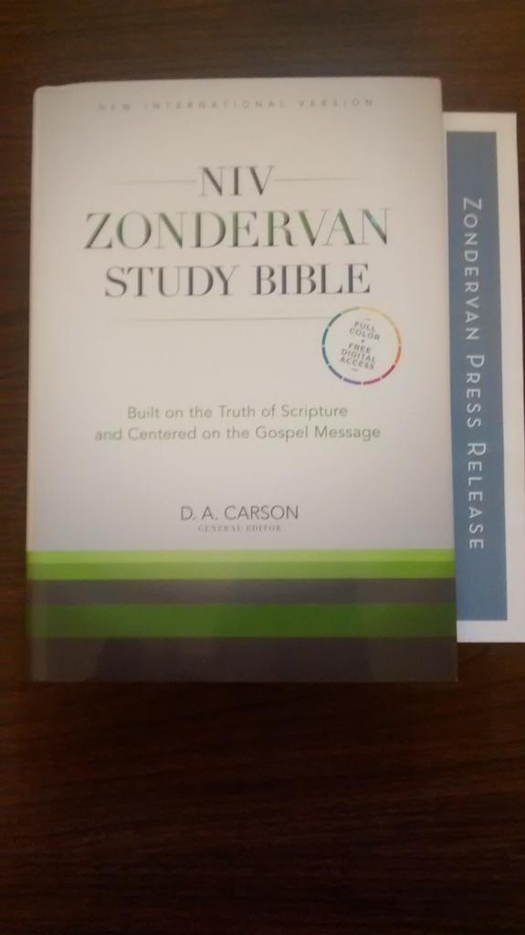 jenniferguo's tweet image. Thanks @Zondervan &amp;amp; @academicps! Excited about this new study Bible centered on biblical theology. #NIVZondervanSB