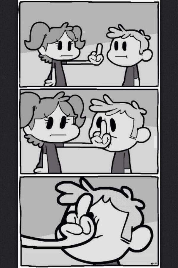 ComedyPosts's tweet image. do u ever just wanna go up to someone and