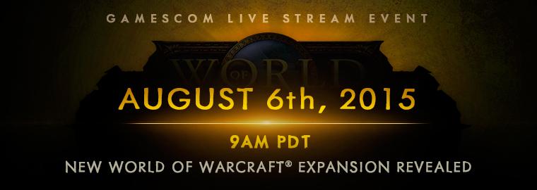 OKPushPlay's tweet image. Blizzard to reveal sixth #WorldofWarcraft expansion at Gamescom 2015 next week! okpushplay.com/news/blizzard-… #BlizzGC2015