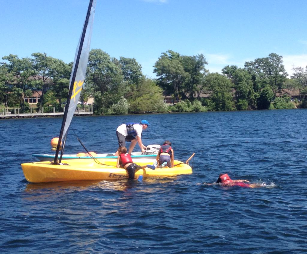 tacsailing's tweet photo. Fire drills TACS style! Lots o'wind today! http://t.co/AmDoo3Bwiq