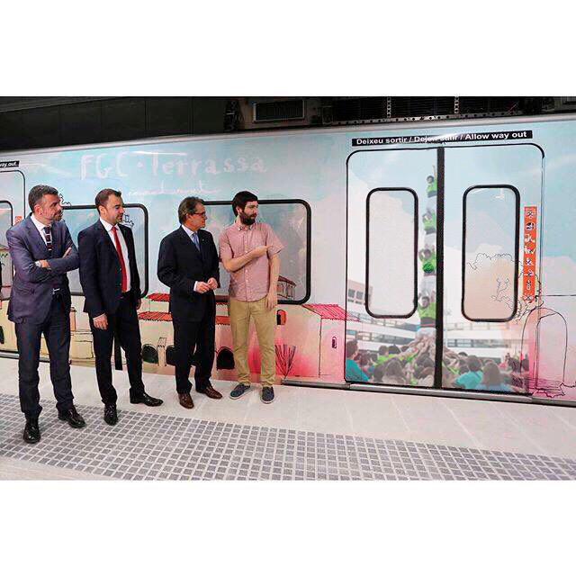 Com a colla de la ciutat, Bergants també volem estrenar vagó als <a href="/FGC/">FGC</a>! <a href="/Minyons/">Minyons de Terrassa</a> <a href="/CDTerrassa/">Castellers de Terrassa</a>