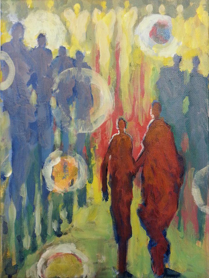 GregoryAdamson's tweet image. 'Choice and Consequence' (acrylic, 9 by 12 in.) #painting #art #artist #painter