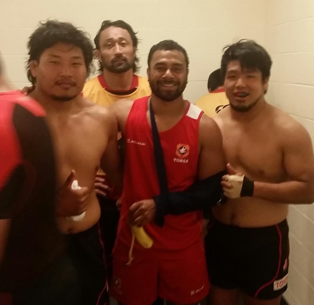 tveainu's tweet photo. Good to see the my fellow rebels boys!! #Goodluck #pnc http://t.co/e91NVvl8Dp