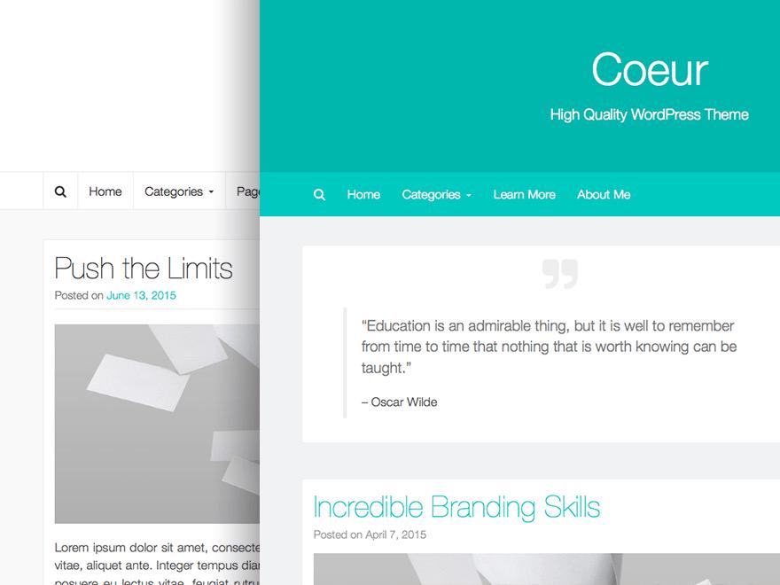 frenchtastic_eu's tweet photo. Coeur has already been downloaded over 55K times. Take that 'premium' themes! 😱

#WordPress #wpthemes http://t.co/yqCYEoVOpp