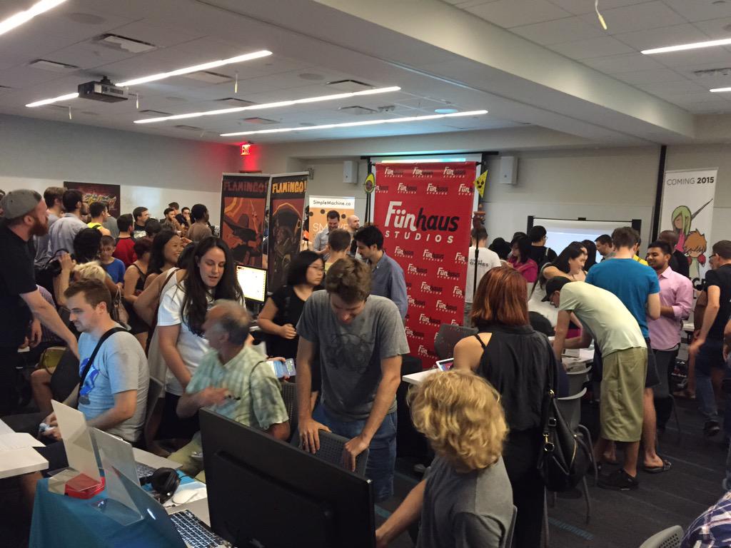 StudioMercato's tweet photo. Big night for the @PlaycraftingNYC summer expo! http://t.co/SgUUiFyAiH