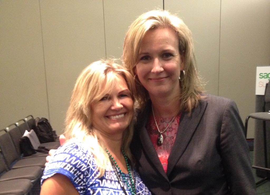 BurleighDebrah's tweet photo. #summithunt #SageSummit great seeing Jennifer at summit http://t.co/sO9HTYFtvd