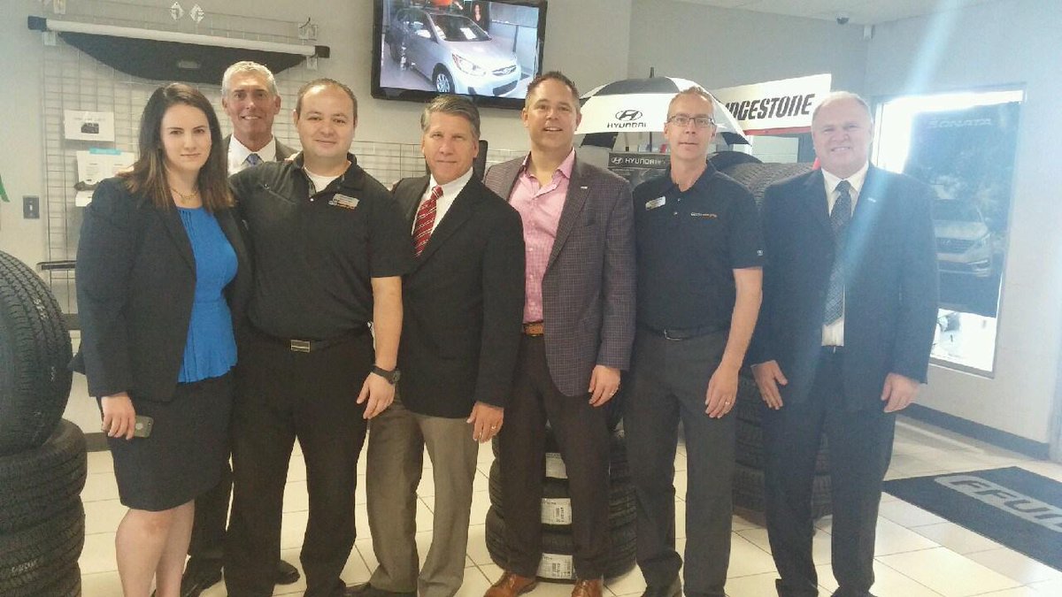 axellgt's tweet photo. Our dear friends, President of Hyundai Canada, Zone and District Managers. @mr_ffun @hyundaicanada http://t.co/CYWR8EUwKM