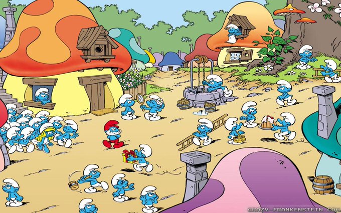 Smurfsのtwitterイラスト検索結果 古い順