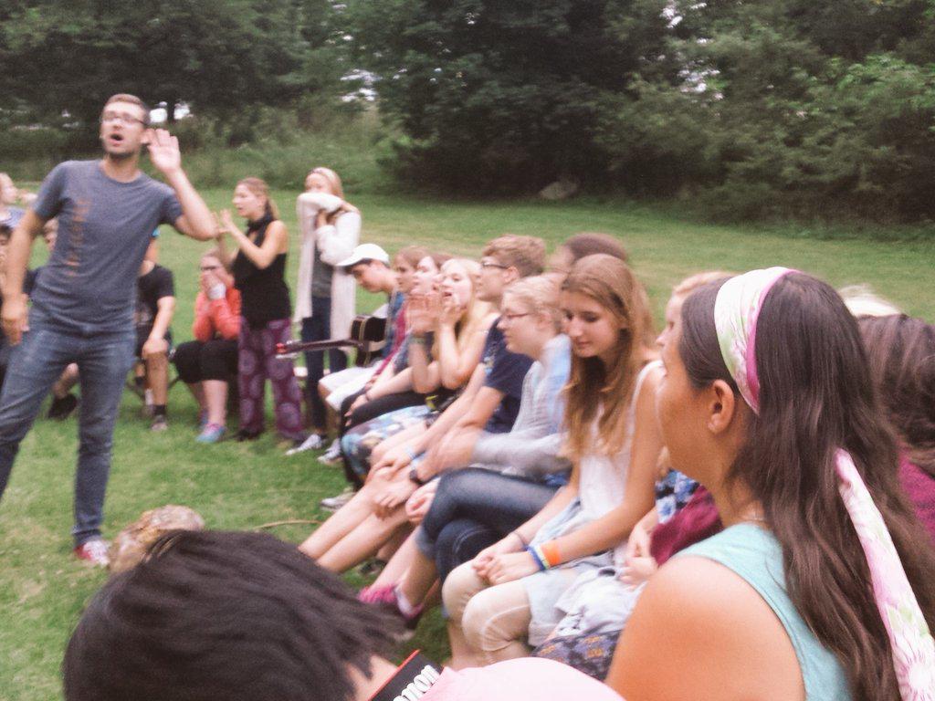 CampUWP's tweet photo. Came in strangers. Leave as family. 
#campupwithpeople 
#campthing http://t.co/fky73S9RDp