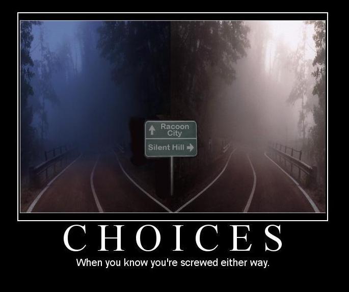 ItsGamingLogic's tweet photo. No way back, which path would you choose?
RT for #ResidentEvil
Fav for #SilentHill http://t.co/W27a3zHz1o