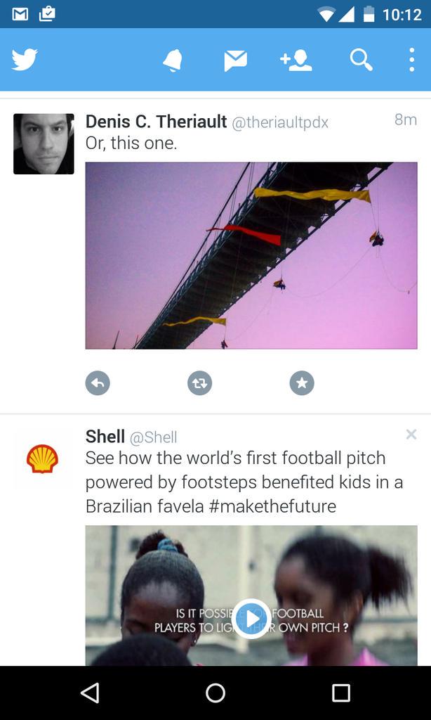 skjalf's tweet image. Hahahahaha ad placement 

Nice try guys, no thank you

#ShellNo #PDXvsShell