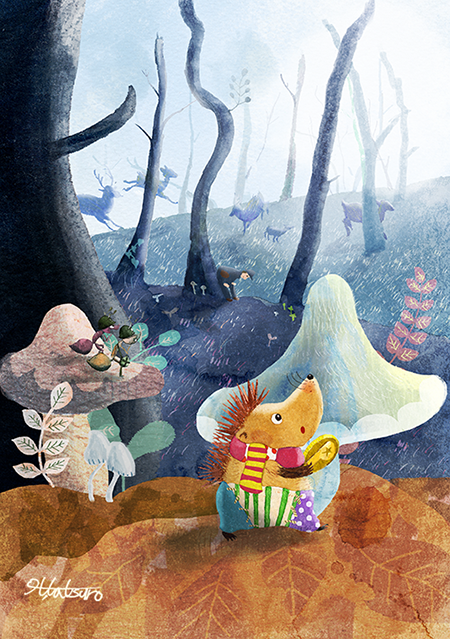 いぢわるブックス お仕事情報 人形劇団プークさん Pukichichibi 11月公演 霧と風からきいた話 ハリネズミと 金貨 のチラシのイラストを担当いたしました よろしくお願いいたします Http T Co Tuyvdvhvly Http T Co X4oc0z7cnr