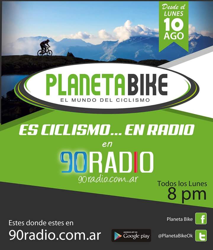 planetabikeok's tweet photo. Seguinos y te vas a enterar de todo......@triamax @nito_lujan @90radio90 @BiciGoga @ESPNBike @patriciolujanok http://t.co/ZHL1aUjNEL