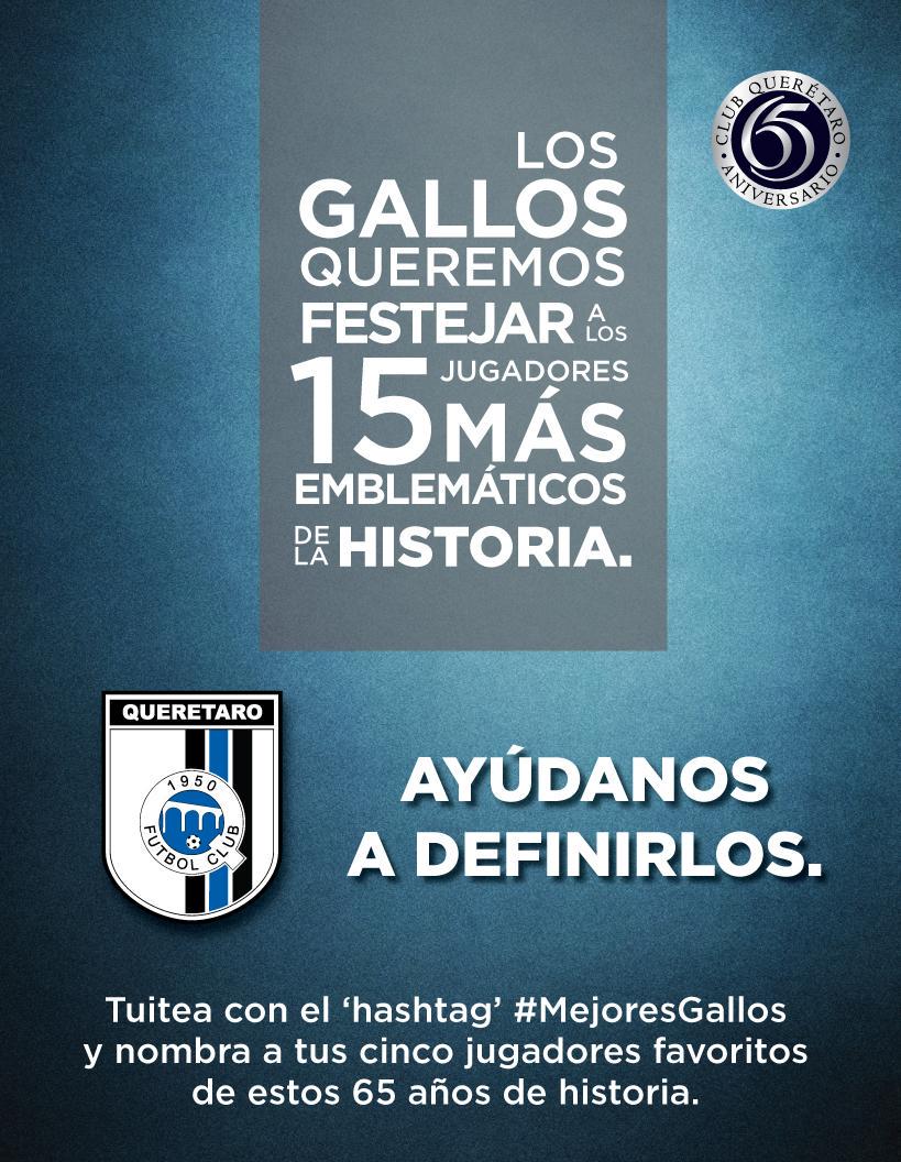 Club_Queretaro's tweet photo. ¿Quiénes son los Gallos más emblemáticos? Ayúdanos a definir a los #MejoresGallos http://t.co/cZDQTks87R