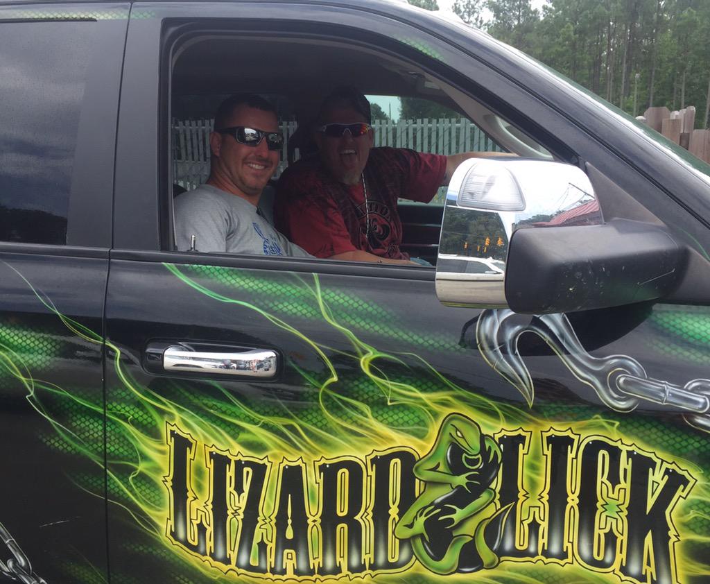 I had to train Ronnie today!! <a href="/LizardLickTowin/">Ronnie Shirley</a>