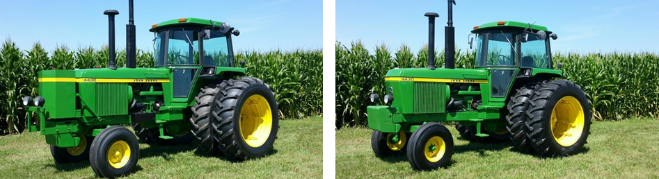 Pair of restored JD 4430's on Aug. 20th auction in Moweaqua, IL...beautiful. Sale bill: williambeckauctions.com