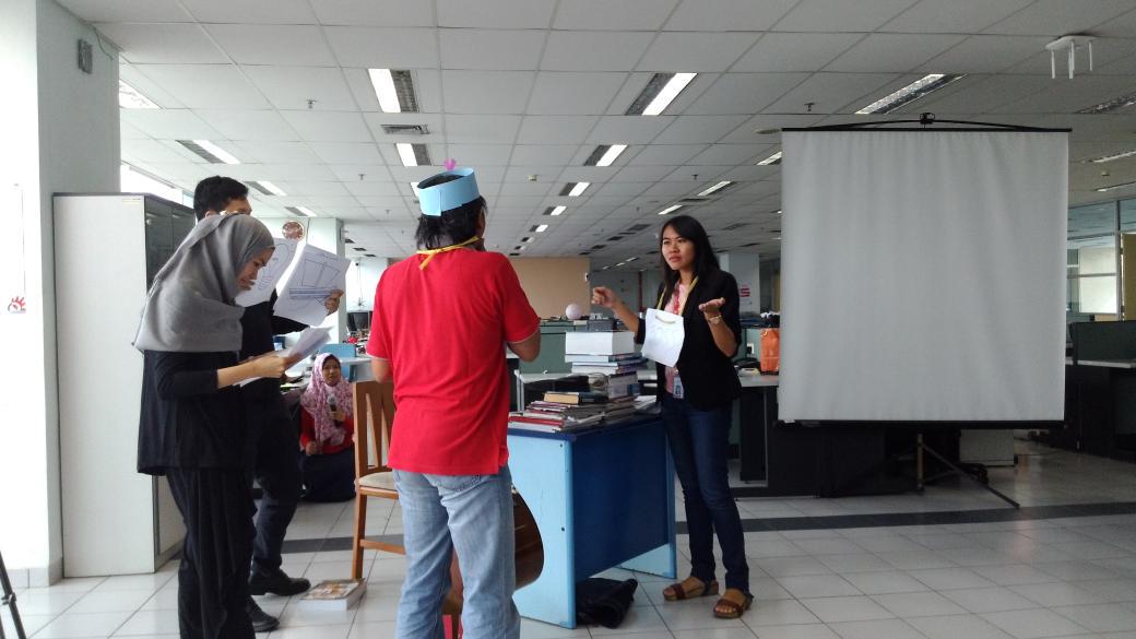 Demonstrasi tebak three magic word "TTM" seru banget tweeps 😁 #funingful