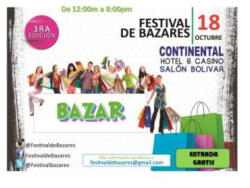 festivalbazares's tweet photo. @alessanbox Nuestra 3ra edición se realizará el 18oct en @HContinentalPTY + info festivaldebazares@gmail.com http://t.co/SZhMBJizoA