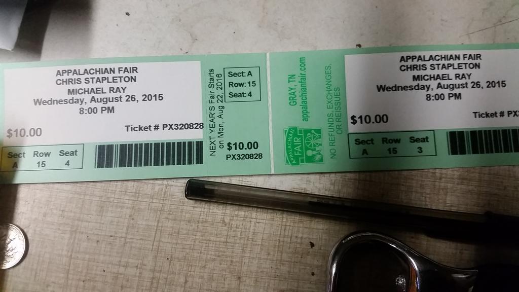 See ya in a few weeks <a href="/ChrisStapleton/">Chris Stapleton</a> !