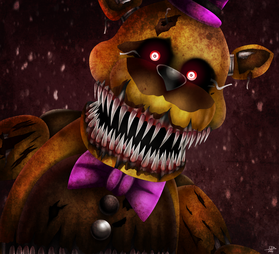 DeviantArt Fan Art on X: Nightmare Fredbear by ShinyhunterF #Games    / X