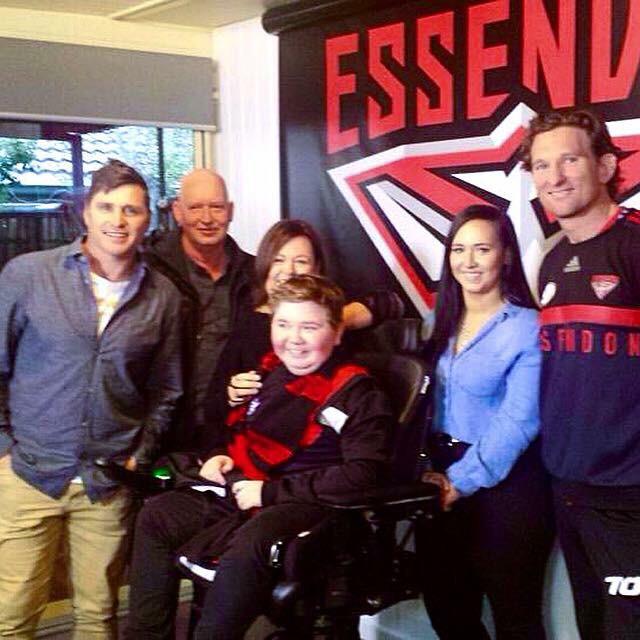 KingJayza's tweet photo. Everyone watch the @AFLFootyShow tonight for a very special segment that hits close to home! #ToughLove http://t.co/G2qvEJXud7
