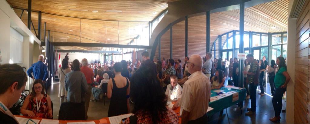 InfanteJames's tweet photo. Standing room only at @miraoreck campaign launch! Everyone excited & #ReadyforProgress #TeamOreck #VanGran #Cndpoli http://t.co/AnI6UIt8rs