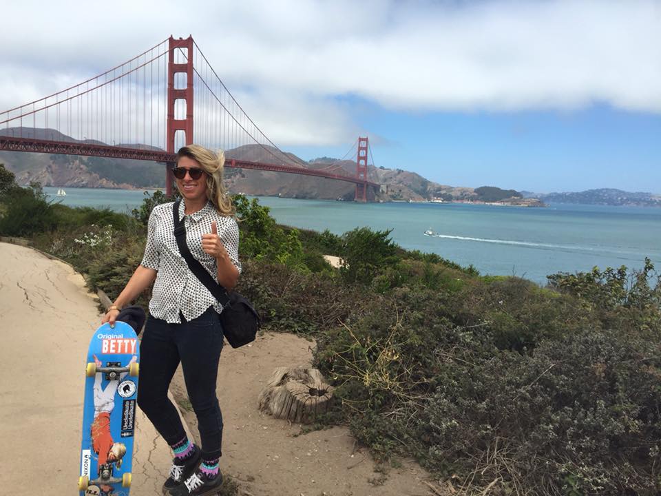 NatalieDas's tweet image. @guiaESPN Filming in San Fransisco for #ESPNX @blacksoxink @UncleSkate @GetOnLoop