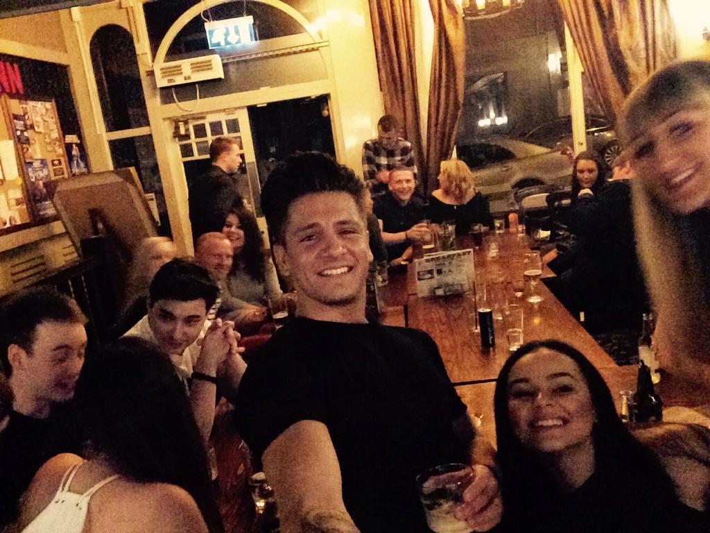 AdamTrainThat's tweet photo. A few of the cronies that made my 21st wicked! Best birthday i have ever had. http://t.co/NKCmD1Sa80