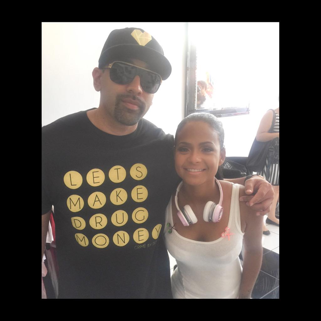 BrianAmlani's tweet photo. Good seeing this young lady today! Congrats @ChristinaMilian on the new store!! #TurnedUp #BaaManagement http://t.co/9bi3GktLX2