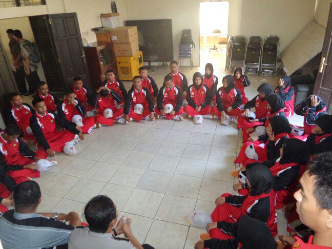 Dan eng ing eng.... pra latihan paskib untuk kab HST