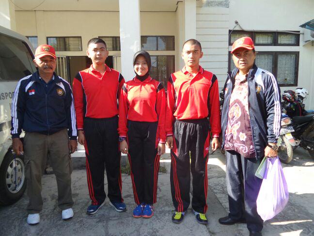 Pelepasan delegasi paskib hst untuk provinsi kalsel. Semangat!!