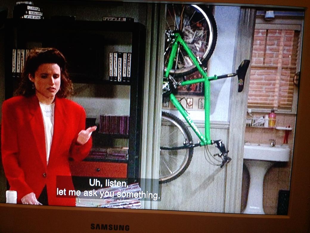 jonathansmith68's tweet photo. Not sure how I've never noticed this Seinfeld #forkfail in the past. Either way, still a pretty cool looking Klein: http://t.co/Lw8GfPAkHV
