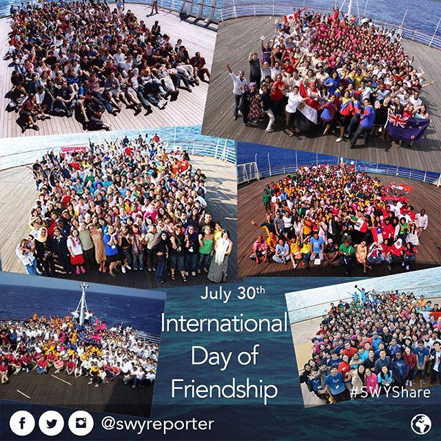 swyreporter's tweet photo. #Jul30 is International Day of Friendship

#SWYShare http://t.co/MRJGCjgTlH