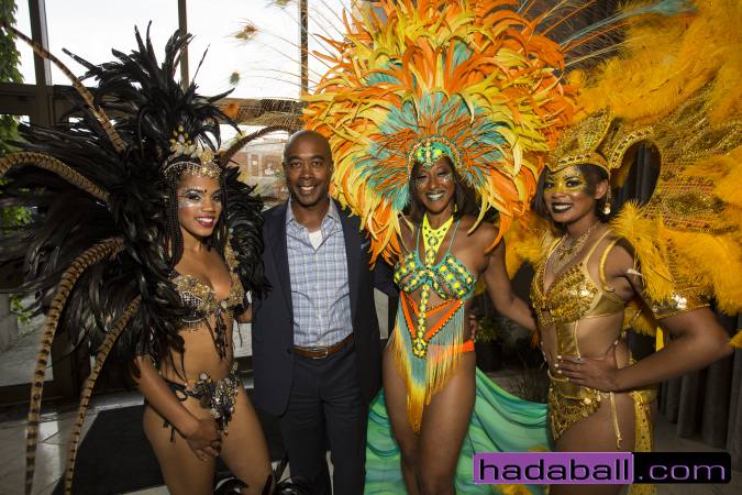hadaball's tweet photo. Celebrating @TO_carnival @scotiabank #Toronto #gala. @nathandowner1 @jamaalmagloire Best weekend just ahead! #jumpup http://t.co/PWqkYV7C2d