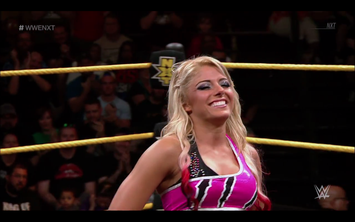 missalix89's tweet photo. There is no shame in @AlexaBliss_WWE's game! #SmallButFIERCE #BAMFactor #BAMF #BlakeAlexaMurphyFactor #NXT http://t.co/DoY7LWLKy7