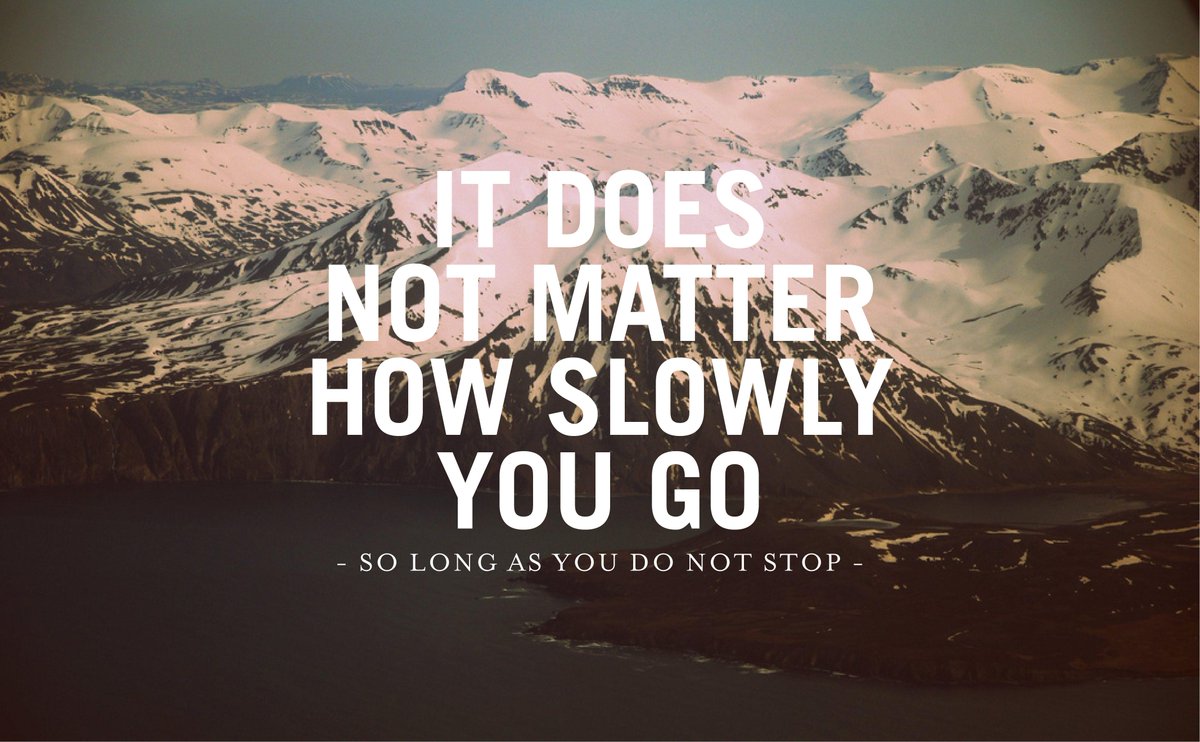 Hipcamp's tweet photo. Confucius wants us to keep on, keepin' on. http://t.co/08rkHfhINu