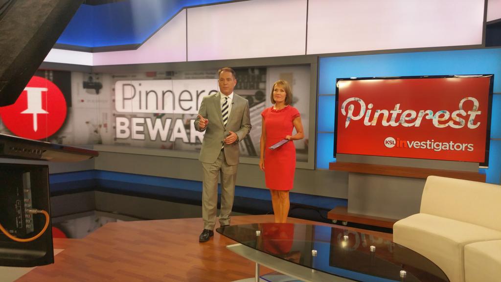 SurfinTV's tweet photo. @DaveMcCannKSL @DeanieWimmer discussing @MikeHeadrickTV @Pinterest story #pinnersbeware #kslinvestigators @KSL5TV http://t.co/eH0BPcafUk
