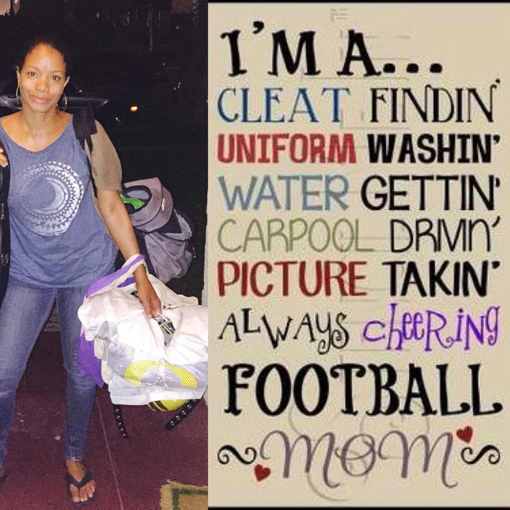 ToCheyChey's tweet photo. It's the only time of year you'll hear me tell my son to hit something #footballmoms #d1future #footballmom http://t.co/JgutH5pIRq