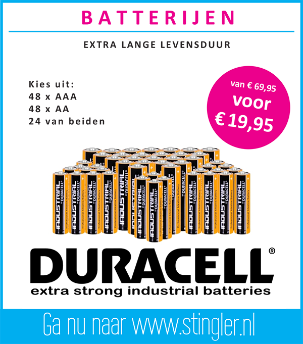 Nooit meer een lege afstandbediening of klok met deze Duracell-aanbieding! Kies uit 24,48 of 72 AA en AAA batterijen.