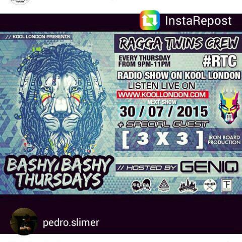 Pedro_slimes's tweet photo. @3x3crew @3x3DjSmoothOpe1 @MableyRecords @realmcla @mastermind_mag @rollin_wid_rtc @koollondon gonna be peak tonite!! http://t.co/NZ1sF57TvU