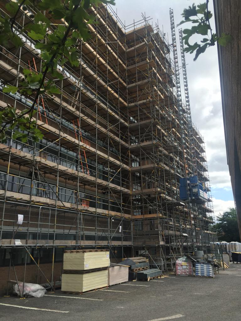 First fix started on New apartments in Manchester