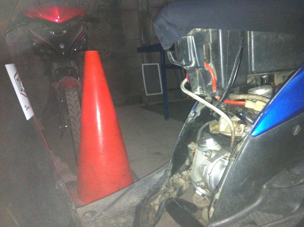 Bismillah 3 motor dalam 1 even Jupiter MX kls200cc, Scoopy kls pemula, Mio kls Matic Standar