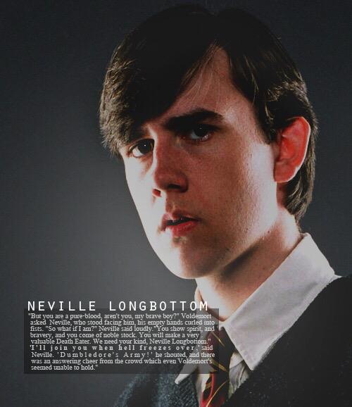 Happy birthday \the boy who could be\ u will always be our hero. Happy birthday Neville Longbottom!! 