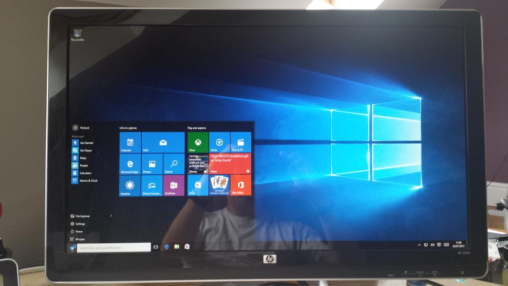 Nice to see the start button is back!